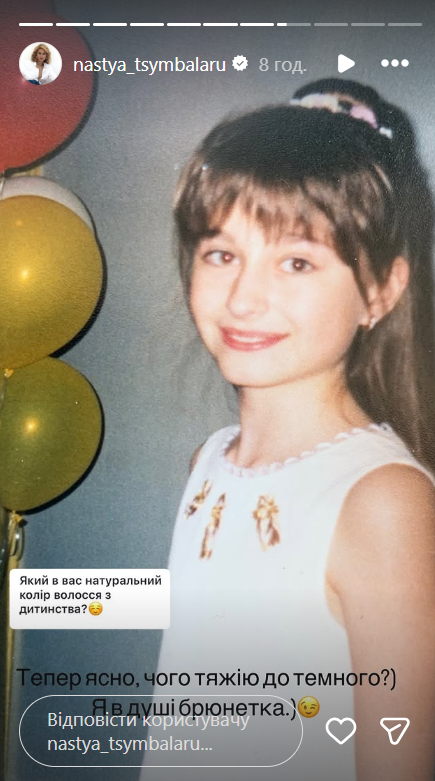 Как изменилась Анастасия Цимбалару: редкостные фото из детства и юности